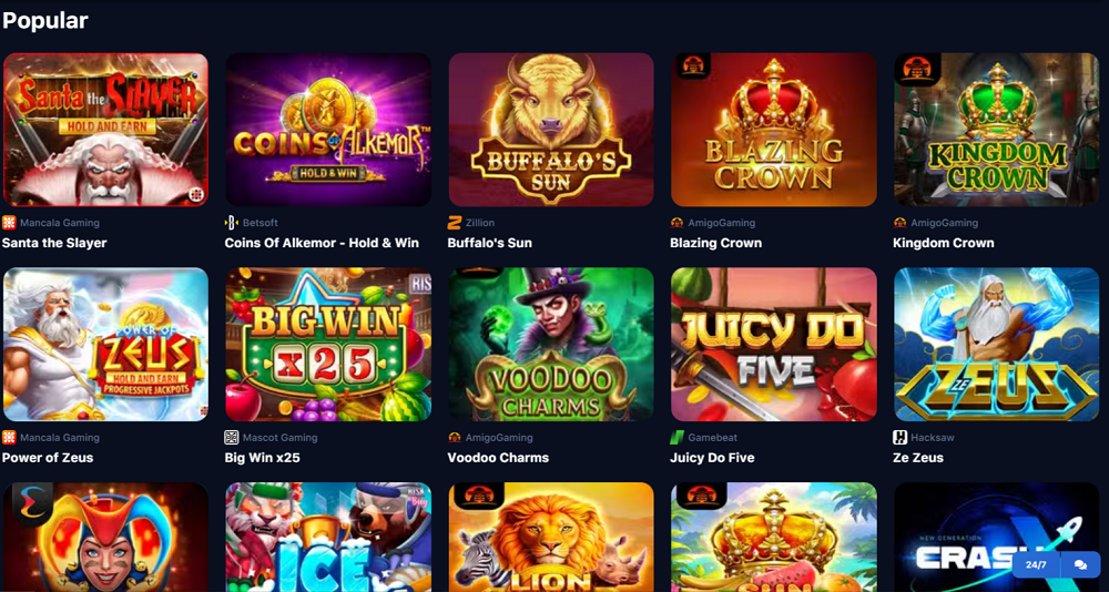 Selezione e Qualità del Gioco